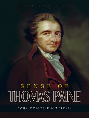 cover image of Sense of Thomas Paine